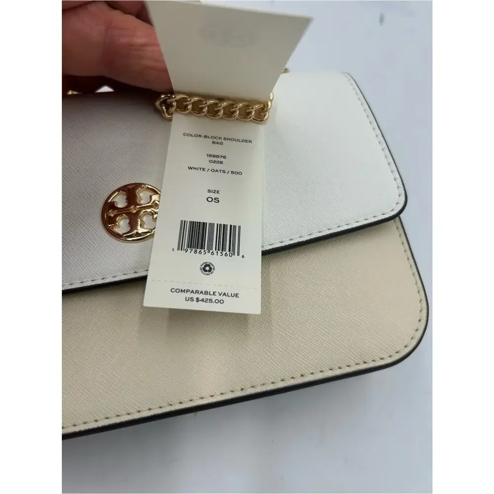 Women's Tory Burch color block Leather/suede shoulder bag/Crossbody